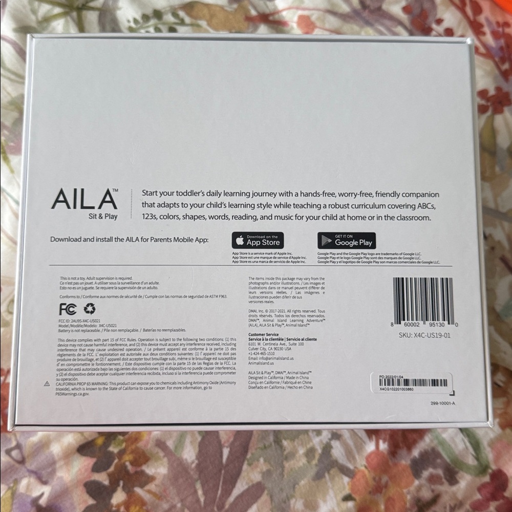 AILA Sit & Play Interactive Learning System - Picture 2 of 2